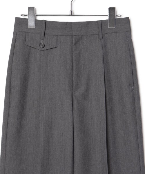 ROPE'（ロペ）の「ウールモヘヤセミフレアパンツ/セットアップ対応（その他パンツ・レディース・グレー/オフホワイト・36/38/40）」の10枚目の写真