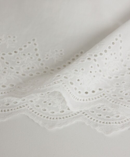 ROPE' PICNIC（ロペピクニック）の「Vネックティアードレースビスチェ（キャミソール・レディース・ホワイト・F）」の18枚目の写真