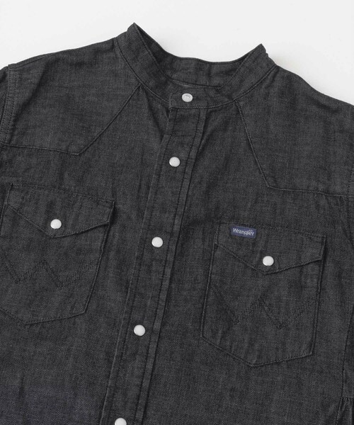 URBAN RESEARCH ROSSO（アーバンリサーチロッソ）の「『別注』Wrangler×ROSSO　WESTERN MINI DRESS（ワンピース・レディース・C00 ブルー/C01 ブラック・M）」の14枚目の写真