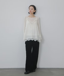 KBF | 『2サイズ展開』フロントパネルデザインデニム(デニムパンツ)