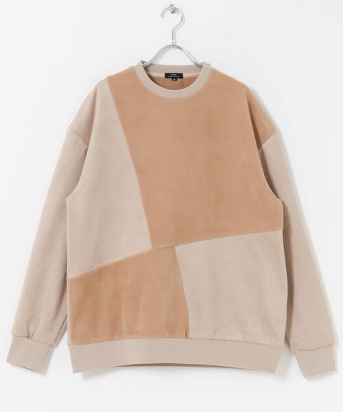 ITEMS URBANRESEARCH（アイテムズ アーバンリサーチ）の「裏フリースF.S.クレイジープルオーバー（その他トップス・メンズ・L.BEG/MOC/OLV/BLK・M/L）」の20枚目の写真