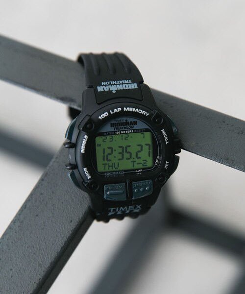 URBAN RESEARCH DOORS（アーバンリサーチドアーズ）の「TIMEX　Exclusive IRONMANFlix100（アナログ腕時計・メンズ・Black・one）」の7枚目の写真