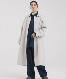 EKAL | T/Cツイルステンカラーコート(ステンカラーコート)