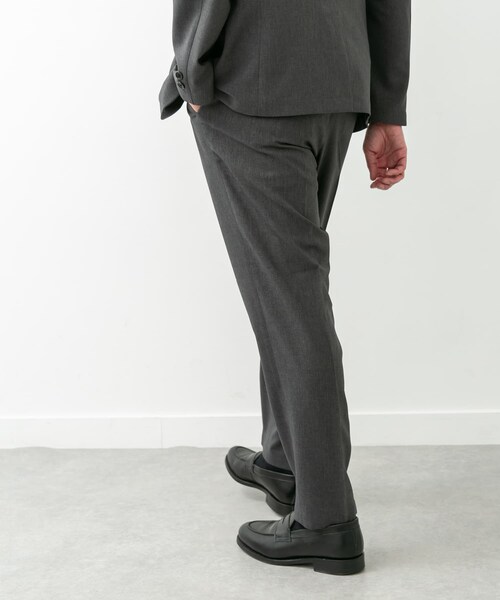 URBAN RESEARCH DOORS(アーバンリサーチドアーズ)の「LIFE STYLE TAILOR リネンライクコンフォータブルパンツ(スラックス・メンズ・BLUE NAVY/GRAY/OLV BROWN・S/M/L/XL)」の19枚目の写真