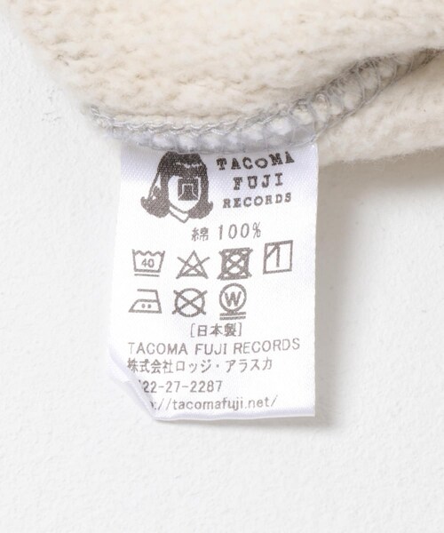 EKAL（エカル）の「TACOMA FUJI RECORDS　UNITY IN DIVERSITY HOODIE（パーカー・メンズ・OATMEAL・M/L/XL）」の9枚目の写真