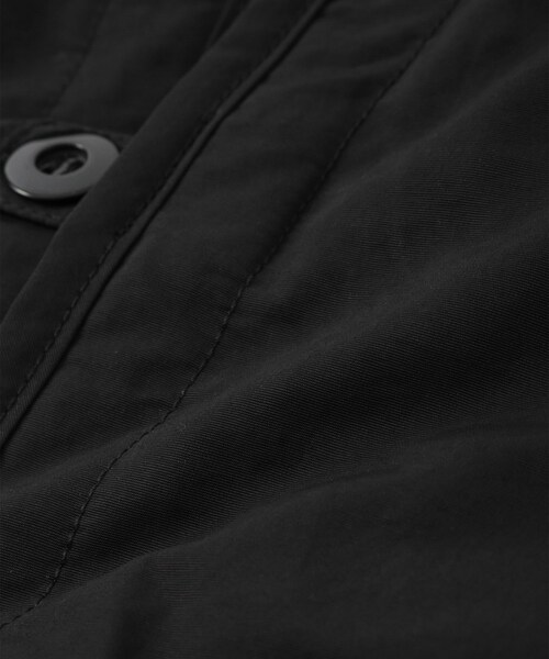 JUNRED(ジュンレッド)の「【 ARMY TWILL / アーミーツイル 】Cotton Nylon Reversible Jacket(ノーカラージャケット・メンズ・ブラック/オフホワイト/カーキ/ネイビー・L/M)」の11枚目の写真