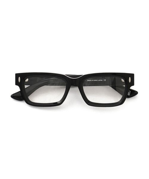 ADAM ET ROPE'（アダムエロペ）の「【heyep（ヘイップ）】Chunky Square Eyewear チャンキースクエアアイウェア（サングラス・レディース・ブラック/その他・F）」の6枚目の写真