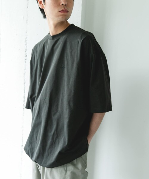 URBAN RESEARCH DOORS(アーバンリサーチドアーズ)の「『別注』Snow Peak Apparel×DOORS WA/AC DRAWSTRING T-SHIRTS(Tシャツ/カットソー・メンズ・WHITE/CHARCOAL/BROWN/FOLIAGE・M/L/XL)」の20枚目の写真