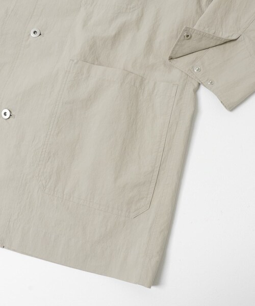 URBAN RESEARCH DOORS（アーバンリサーチドアーズ）の「バイオウォッシュ カバーオール ミドルジャケット（カバーオール・メンズ・GREIGE/CHARCOAL・M/L）」の10枚目の写真