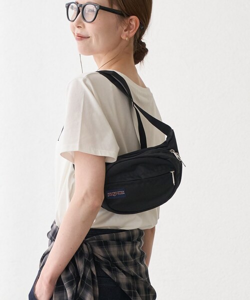 ROPE' PICNIC(ロペピクニック)の「【JANSPORT/ジャンスポーツ】FIFTH AVENUE(ボディバッグ/ウエストポーチ・レディース・ブラック/ワイン・F)」の4枚目の写真