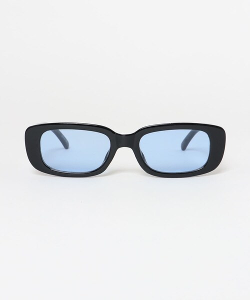 SENSE OF PLACE by URBAN RESEARCH(センスオブプレイスバイアーバンリサーチ)の「スクエアサングラス(メガネ・メンズ・BLACK/BLK×BLU・one)」の16枚目の写真