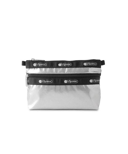 ADAM ET ROPE'（アダムエロペ）の「【LeSportsac for ADAM ET ROPE'】COSMETIC CLUTCH (SHINE/SOLID)（ポーチ・レディース・シルバー・F）」の21枚目の写真