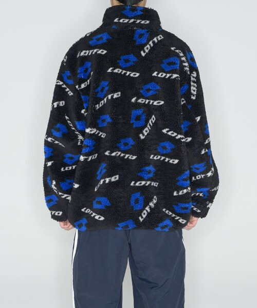 URBAN RESEARCH(アーバンリサーチ)の「LOTTO LOGO BOA BLOUSON(ブルゾン・メンズ・BEIGE/BLACK・M/L/XL/XXL)」の6枚目の写真