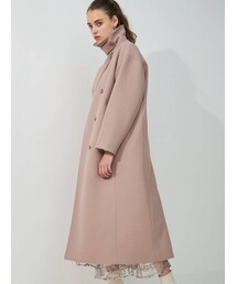 MERCURYDUO | スタンドカラーロングコート(ステンカラーコート)