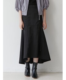 LAGUNAMOON | レースアップヘムボリュームスカート(スカート)