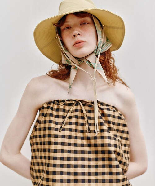 ADAM ET ROPE'(アダムエロペ)の「【COMING OF AGE(カミング オブ エイジ)】DRASTRING MAXI SKIRT(スカート・レディース・ブラック/キミドリ/ターコイズ/レッド・F)」の9枚目の写真