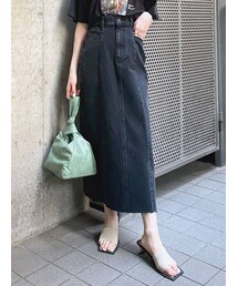 EMODA | スイッチングデニムマキシスカート(デニムスカート)