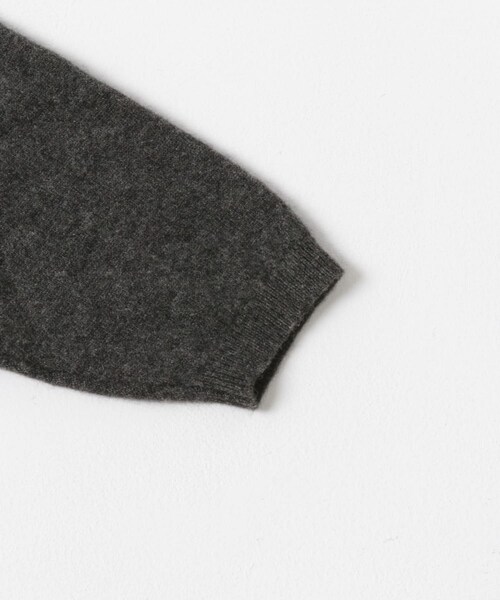 SUPER WIDE CASHMERE HENRY NECK