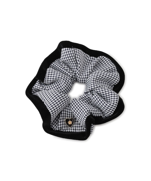 VIS(ビス)の「追加【MARY QUANT×VIS】ベロアボリュームシュシュ(シュシュ・レディース・ブラック/ブラック系/オフホワイト・F)」の7枚目の写真
