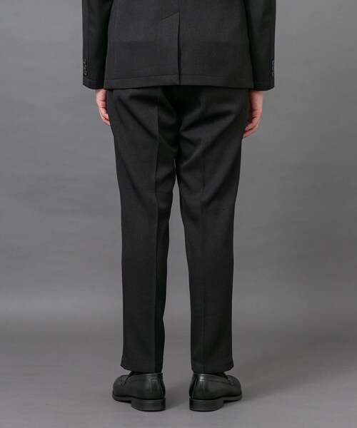 URBAN RESEARCH DOORS(アーバンリサーチドアーズ)の「LIFE STYLE TAILOR ブラッシュドツイルストレッチパンツ(スラックス・メンズ・BLACK/BRN KHAKI/GRAY・S/M/L/XL)」の5枚目の写真