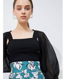 MERCURYDUO | カップ付インナーニットキャミ(キャミソール)