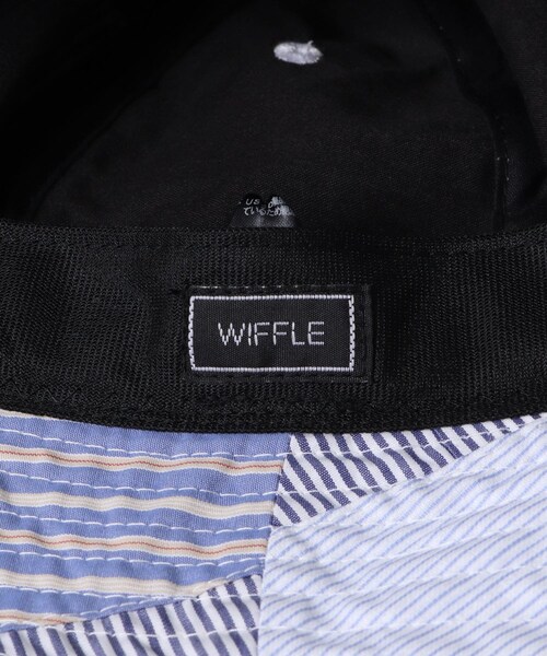 URBAN RESEARCH Sonny Label（アーバンリサーチサニーレーベル）の「『別注』wiffle×Sonny Label　リメイクストライプベルハット（ハット・メンズ・BLUE系・one）」の6枚目の写真