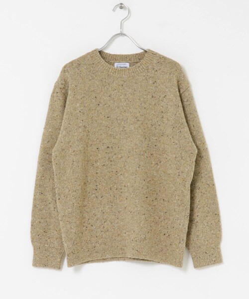 THE GOODLAND MARKET（ザグッドランドマーケット）の「米富繊維　COLOR NEP KNIT PULLOVER（ニット/セーター・レディース・GRAY/BEIGE・1/3）」の13枚目の写真