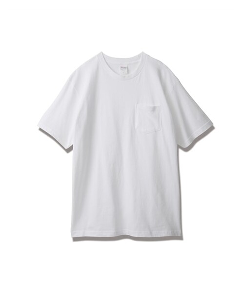 nissen（ニッセン）の「綿１００％無地ポケット付きクルーネック半袖Ｔシャツ（Tシャツ/カットソー・メンズ・ホワイト/ブラック/ネイビー/アーミーグリーン/バーガンディ・S/M/L/XL/2XL/3XL）」の9枚目の写真