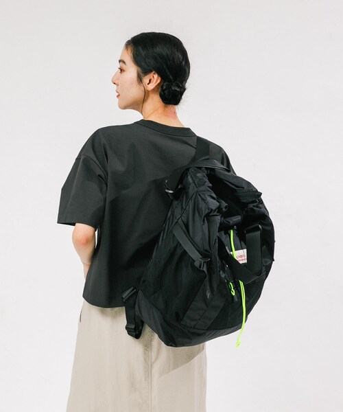 EKAL（エカル）の「『別注』Caribou Mountaineering×EKAL　L. WEIGHT PACK TOTE（トートバッグ・レディース・GREIGE/BLACK・Free）」の4枚目の写真