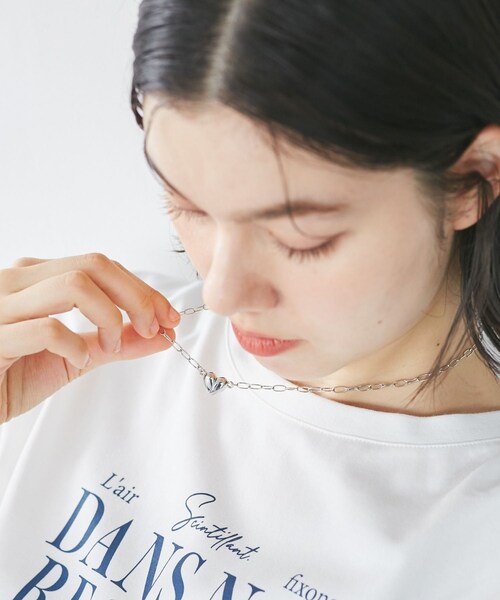 ROPE' PICNIC(ロペピクニック)の「マグネットハートボールドチェーンネックレス/2WAY(ネックレス・レディース・ゴールド/シルバー・F)」の1枚目の写真