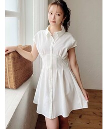 RESEXXY | コルセットシャツワンピース(ワンピース)