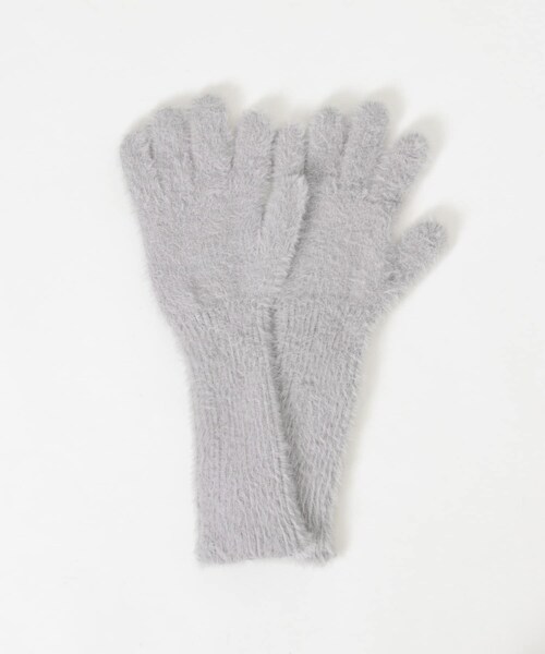 SMELLY（スメリー）の「シャギーニットロンググローブ（ベルト・レディース・L.GRY/WHT/L.BLU・-）」の20枚目の写真