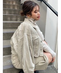 MURUA | コクーンスリーブジャケット(デニムジャケット)