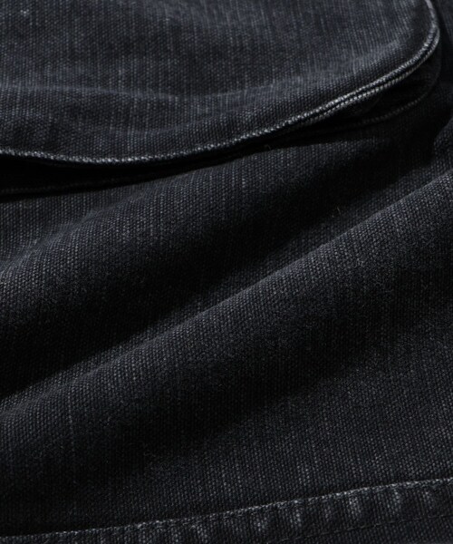 ADAM ET ROPE'（アダムエロペ）の「【JOHN MASON SMITH/ジョン メイソン スミス】SULFUR DYE HEAVY DUCK CLOTH OVERSIZED HUNTING VEST（ベスト・メンズ・ブラック・M/S）」の16枚目の写真