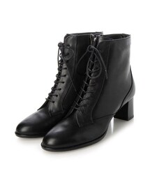 Riz raffinee（リズラフィーネ）の「リズ ラフィーネ Riz raffinee 【3E】レースアップクラシカルショートブーツ （ブーツ・レディース）」