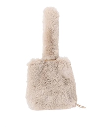 MERCURYDUO | ワンハンドルフェイクファーバッグ(ハンドバッグ)