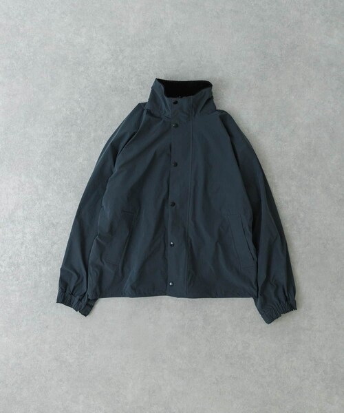 URBAN RESEARCH（アーバンリサーチ）の「new basic VINTAGE NYLON STAND BLOUSON（ブルゾン・メンズ・ICE GRAY/BLACK/CHARCOAL・M/L）」の3枚目の写真