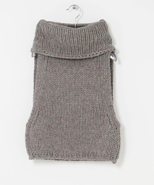 URBAN RESEARCH（アーバンリサーチ）の「AMOMENTO　HAND KNITTED VEST（ベスト・レディース・ECRU/GREY・S）」の6枚目の写真