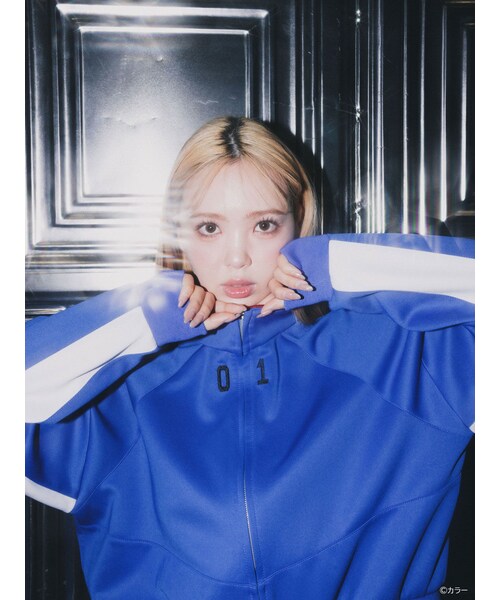 CALNAMUR（カルナムール）の「【エヴァンゲリオンコラボ】PLUGSUIT SWEAT（セットアップ・レディース・ホワイト/レッド/ピンク/ブルー/ネイビー/パープル・F/XL）」の20枚目の写真