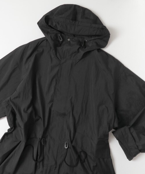 URBAN RESEARCH（アーバンリサーチ）の「POLYPLOID　MODS PARKA C（モッズコート・メンズ・BLACK/SAGE・3/4）」の10枚目の写真