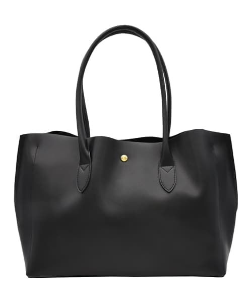 nissen（ニッセン）の「Legato Largo（レガートラルゴ）１０ポケットPC収納付かるいトートバッグ（A４対応）(オフィス女子モニターコラボ)（トートバッグ・メンズ・ブラック/ライトグレー×グレーベージュ/グレーベージュ・Y）」の8枚目の写真