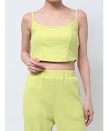 GYDA | front roundワッフルビスチェ(キャミソール)