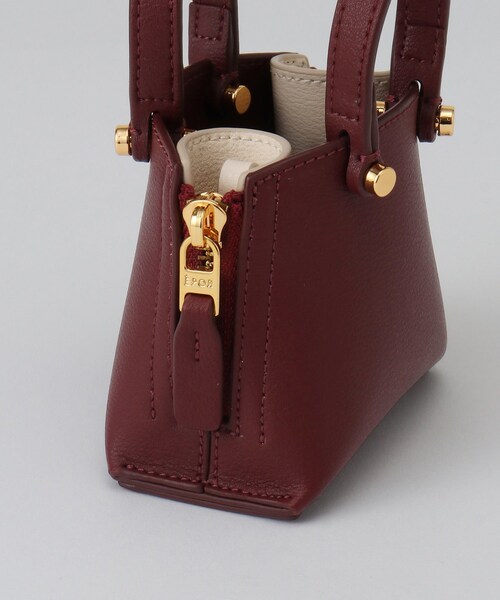ROPE'（ロペ）の「【E'POR】Y BAG Pico【超軽量】（ショルダーバッグ・レディース・ブラック系/ダークブラウン/ベージュ系/レッド/ワイン/シルバー・F）」の17枚目の写真
