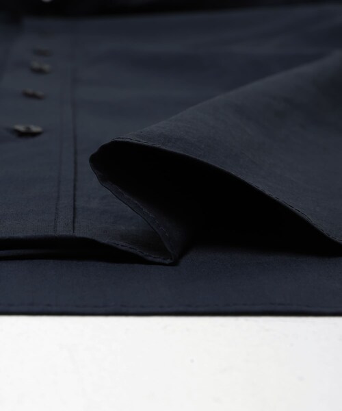 URBAN RESEARCH DOORS（アーバンリサーチドアーズ）の「STILL BY HAND　LINENMIXEDNARROWCOLLARSHIRTS（シャツ/ブラウス・メンズ・LT.BEIGE/BLUE GREY/NAVY・46/48）」の16枚目の写真