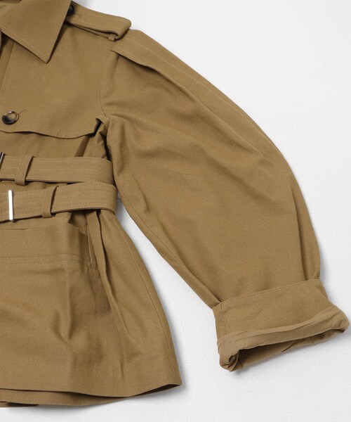 URBAN RESEARCH(アーバンリサーチ)の「GANNI SHORT PEPLUM JACKET(テーラードジャケット・レディース・ERMINE 840・36)」の5枚目の写真