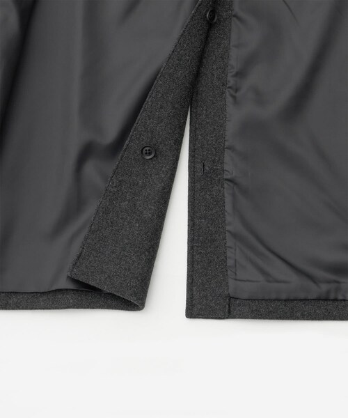 URBAN RESEARCH（アーバンリサーチ）の「ANOTHER OFFICE　Voyager Bold Balmacaan Coat（テーラードジャケット・メンズ・Black/Navy/H Charcoal・1/2/3）」の21枚目の写真