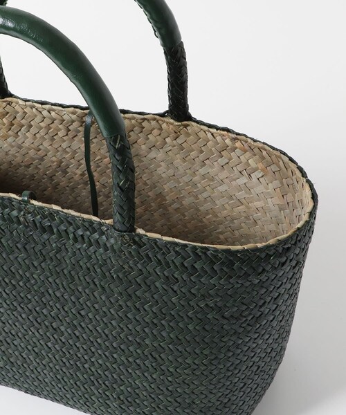 URBAN RESEARCH DOORS（アーバンリサーチドアーズ）の「カラーシーグラストートバッグ（トートバッグ・レディース・D.GRN/BURGUNDY・one）」の10枚目の写真