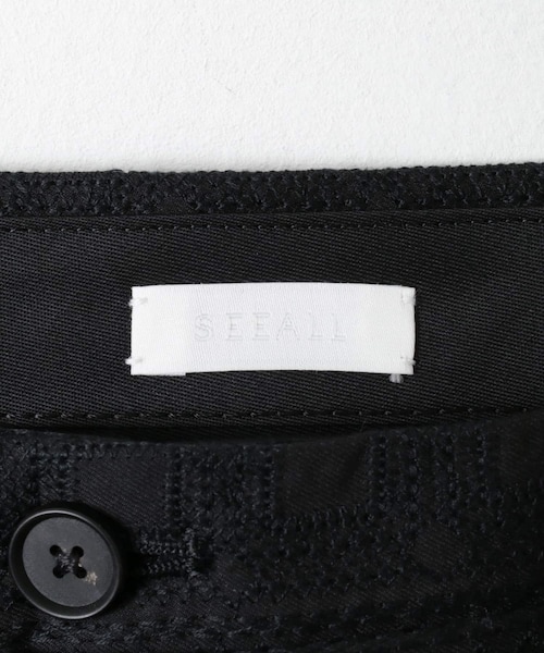 URBAN RESEARCH(アーバンリサーチ)の「SEEALL MANCHESTER PANTS(その他パンツ・メンズ・BLK×BLK/WHT×WHT・3/4)」の22枚目の写真