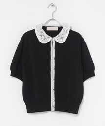 URBAN RESEARCH ROSSO | MARILYN MOON LACE COLOR KNIT CARDIGAN(カーディガン/ボレロ)