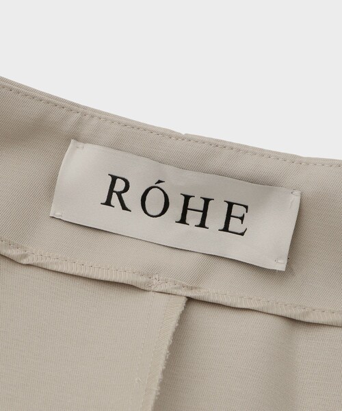 ROPE'(ロペ)の「【ROHE(ローエ)】PALAZZO LEG SHAPED TROUSERS|スリムパンツ(チノパンツ・レディース・ベージュ系・36/38)」の21枚目の写真